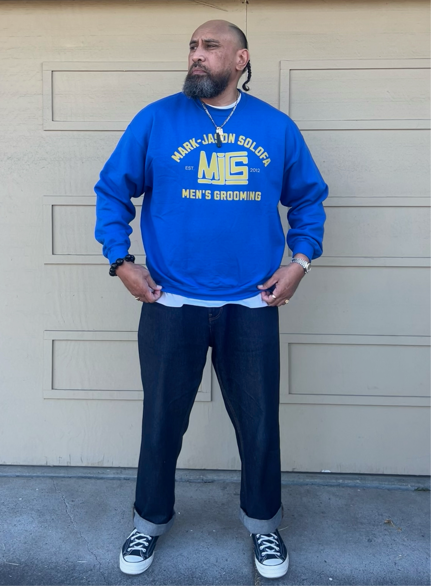 The MJS College Crewneck (Warriors edition)