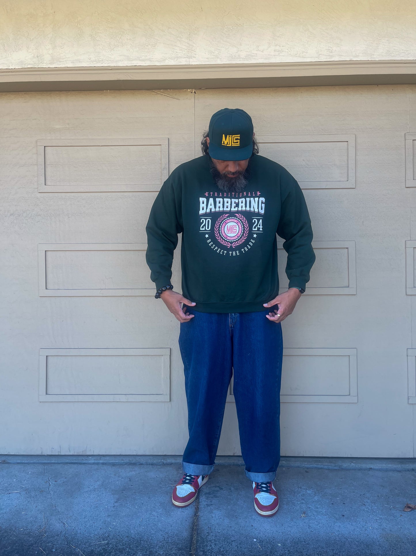 The "Barbering University" Crewneck