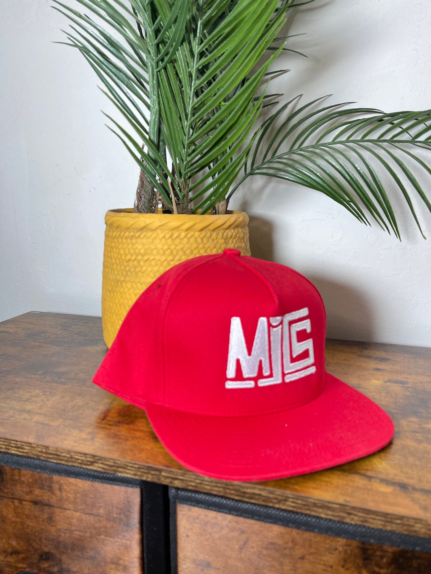 MJS Logo Flat Bill Cap