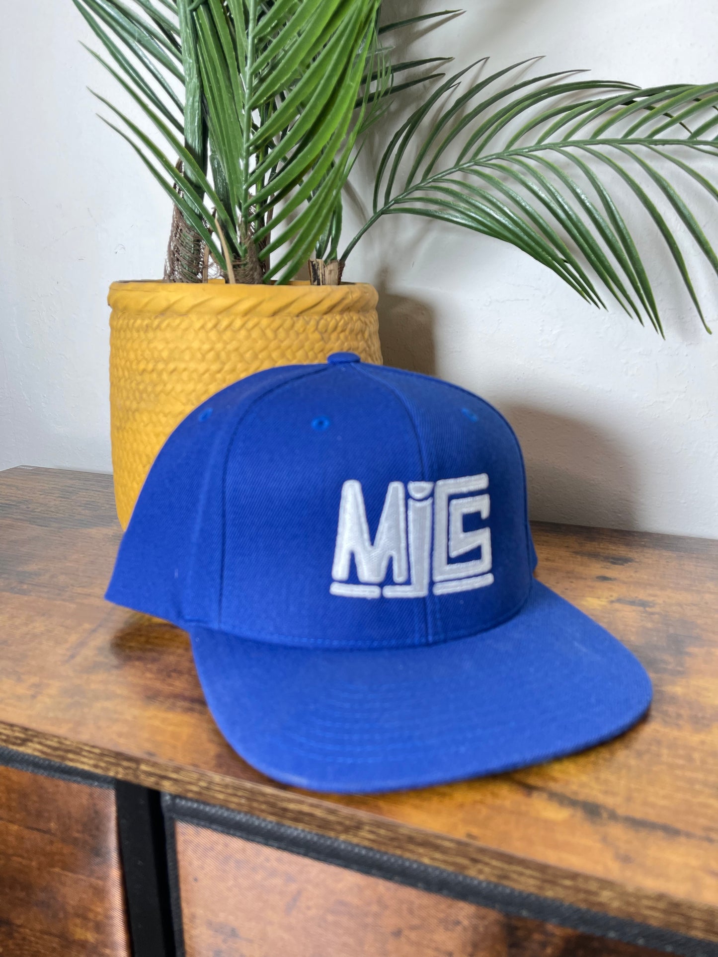 MJS Logo Flat Bill Cap