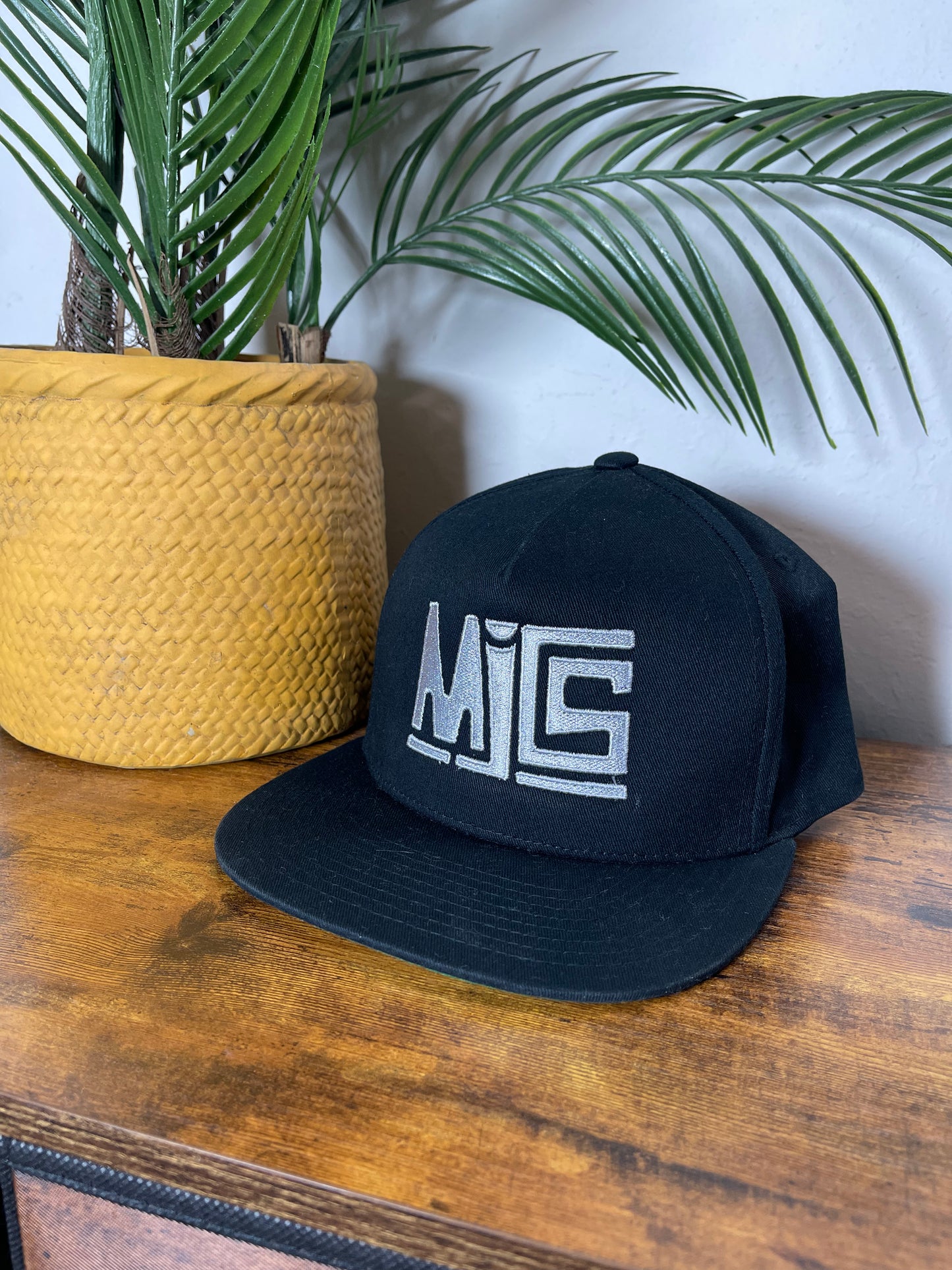 MJS Logo Flat Bill Cap